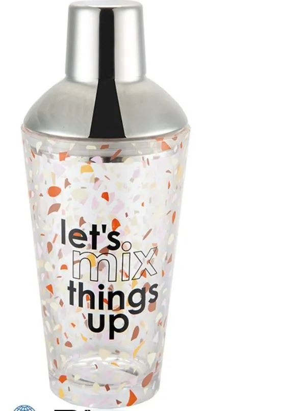 کرسٹل گلاس اسکیل کاک ٹیل شیکر