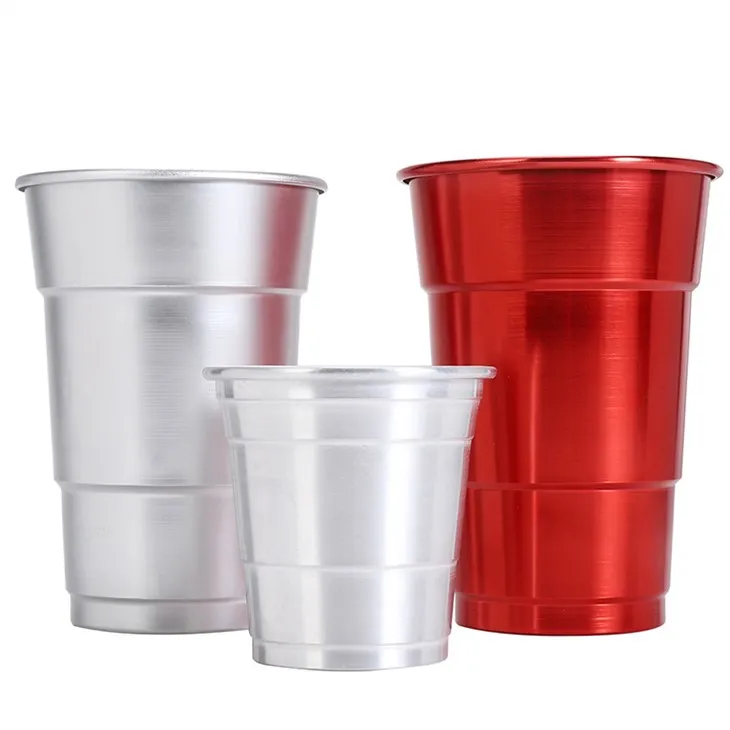 ڈسپوزایبل فوڈ گریڈ ایلومینیم کپ