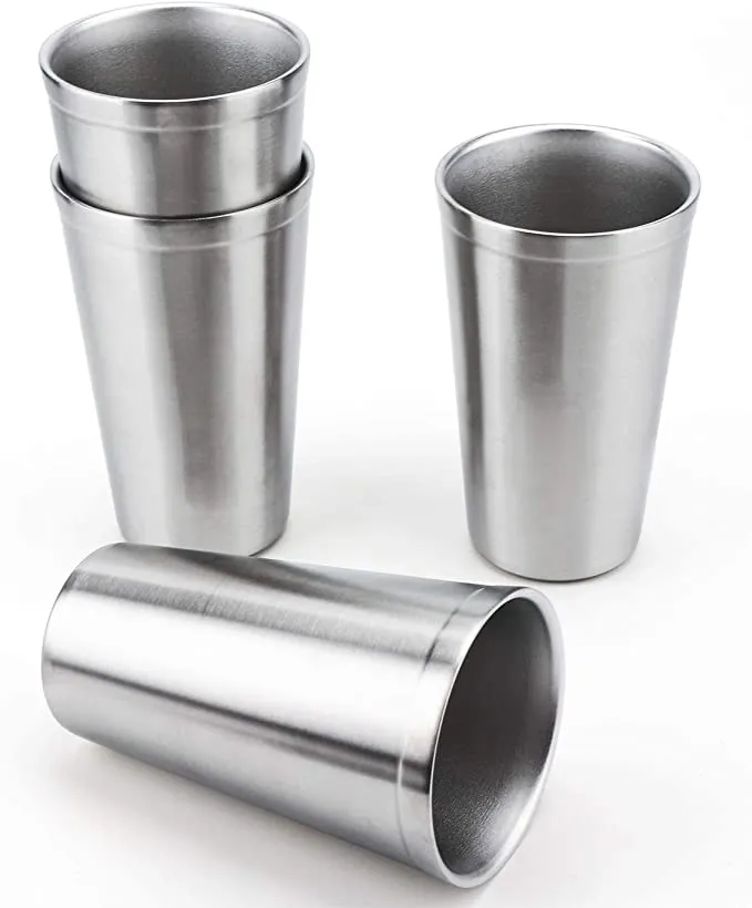 ونٹیج سٹینلیس سٹیل کے کپ