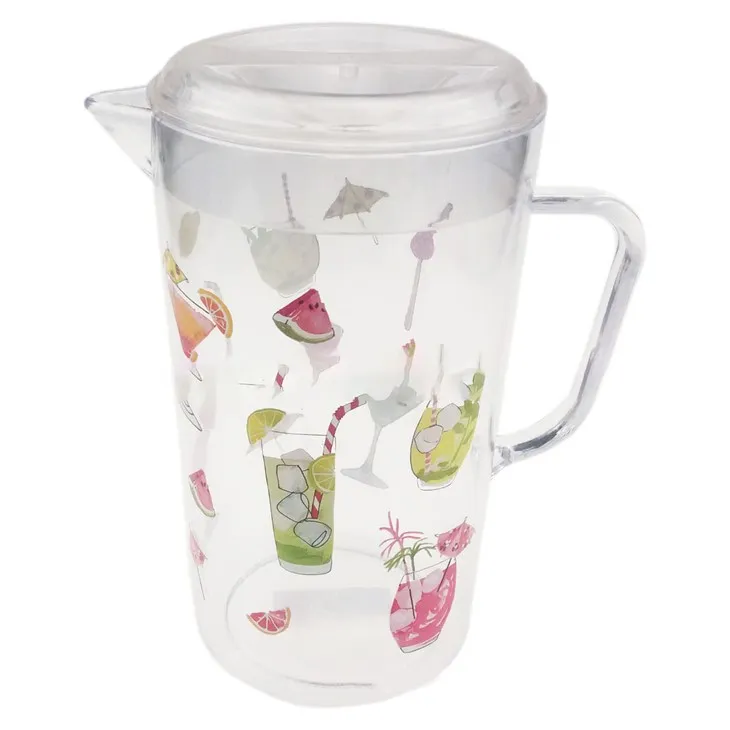 ڑککن کے ساتھ پلاسٹک کا گھڑا