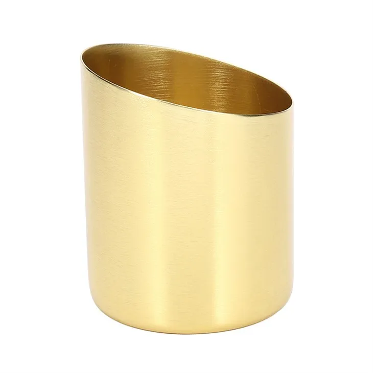 ترچھا ایلومینیم موم کپ