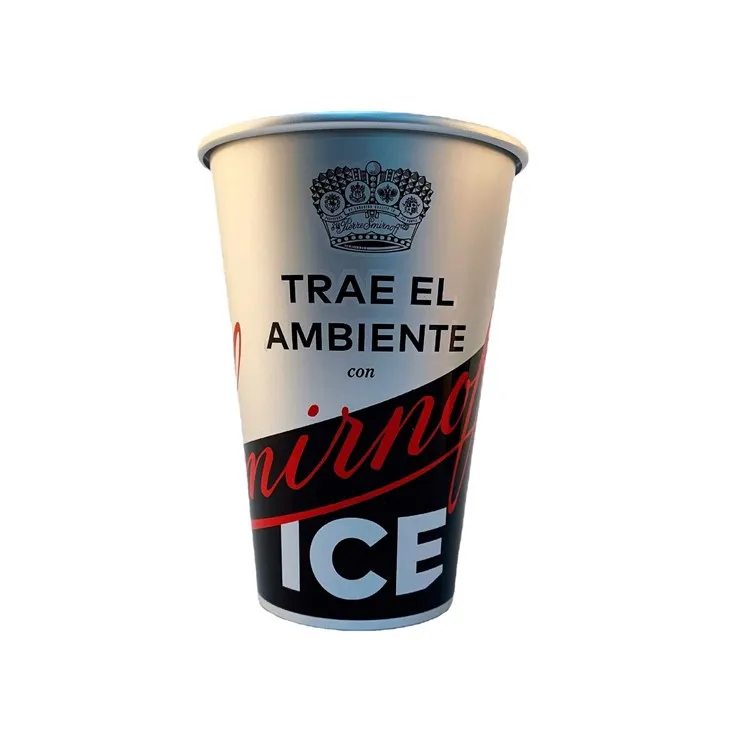 سلیور ایلومینیم پینے کے کپ