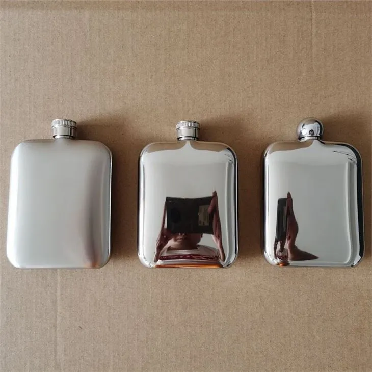 سٹینلیس سٹیل کی جیب ہپ فلاسک