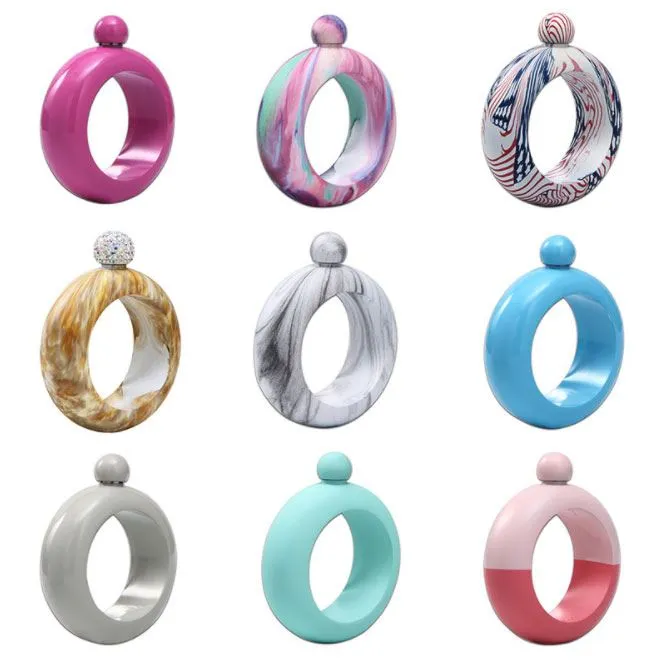 سٹینلیس سٹیل کی کلائی کڑا فلاسک