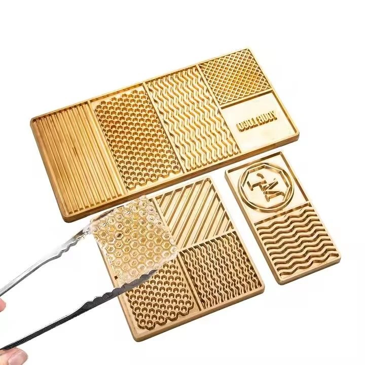 Honeycomb Ice Stamp Honeycomb Ice Stamp